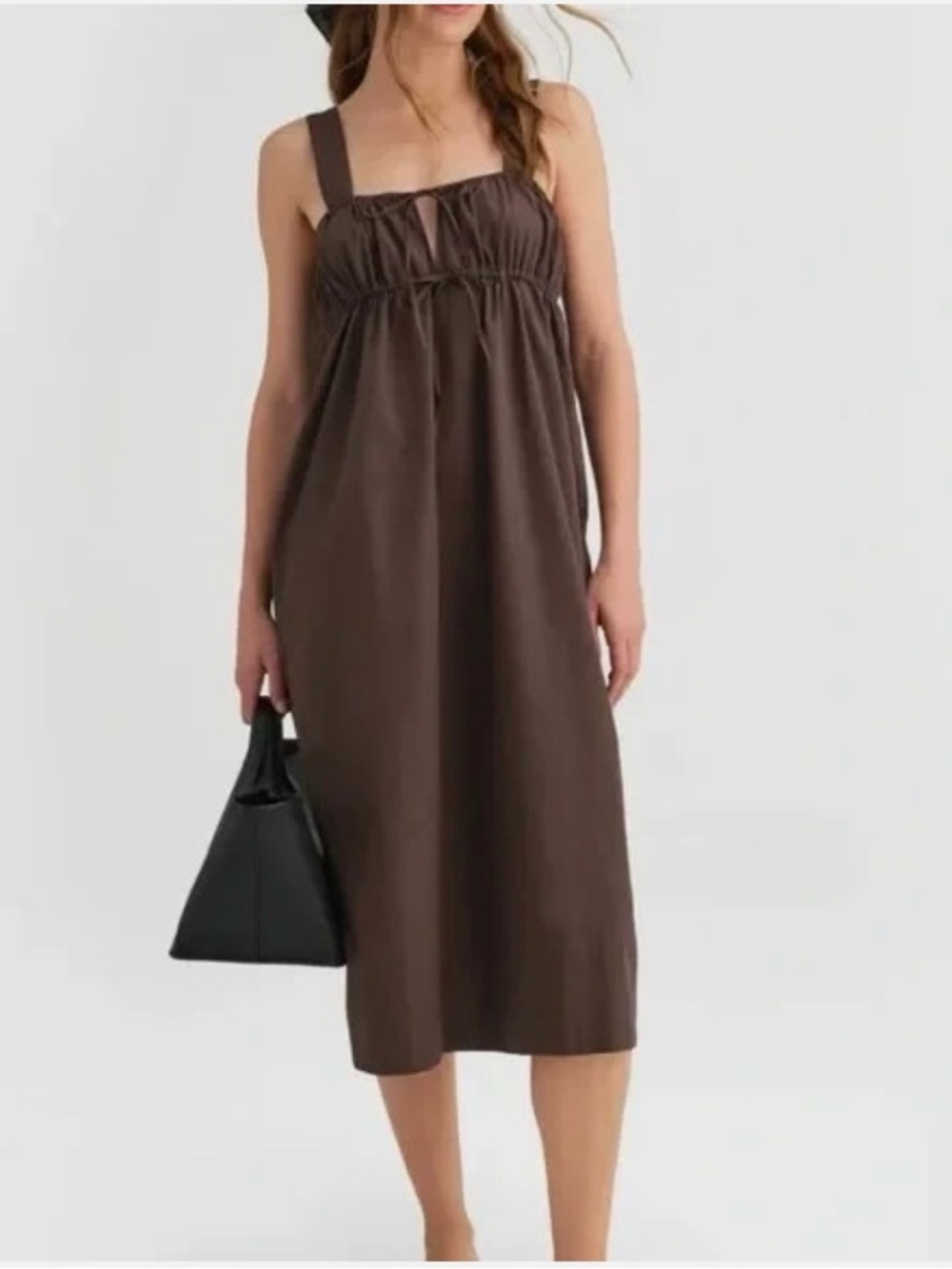 Mate the Label Organic Poplin Midi Dress